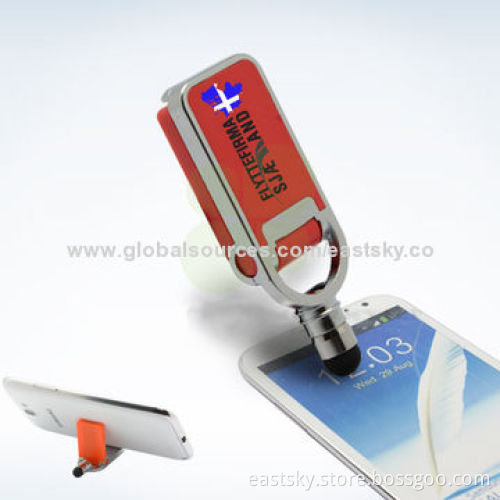 Stylus Touch Pen USB Drive with Phone Holder, 64MB to 32GB Memory Capacity, OEM Orders AcceptedNew